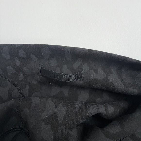 Lululemon Wunder Train High-Rise Crop 21" Formation Camo Deep Coal Multi Size 4 - Picture 7 of 8